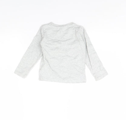 NEXT Boys Grey   Pullover Jumper Size 3 Years  - Chill