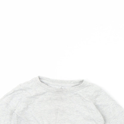 NEXT Boys Grey   Pullover Jumper Size 3 Years  - Chill