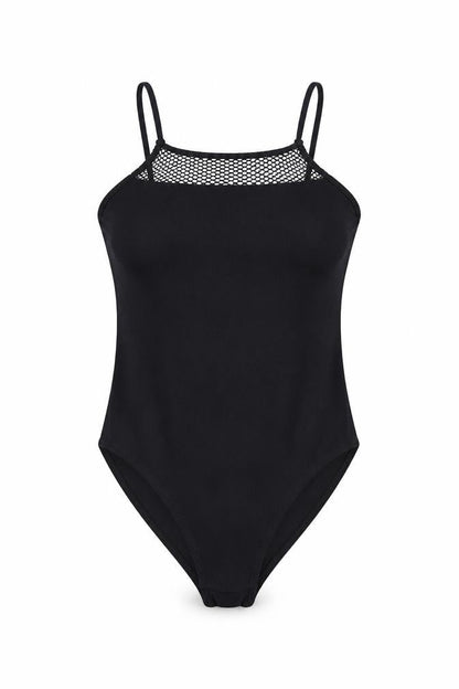 Womens UK Size XS Primark One-Piece Black Bodysuit