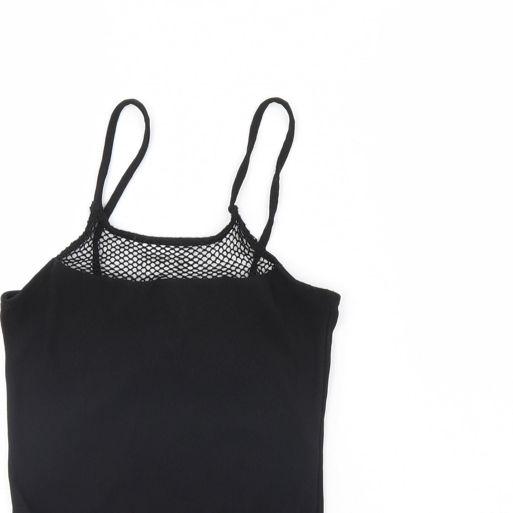 Primark Womens Black   Bodysuit One-Piece Size XS