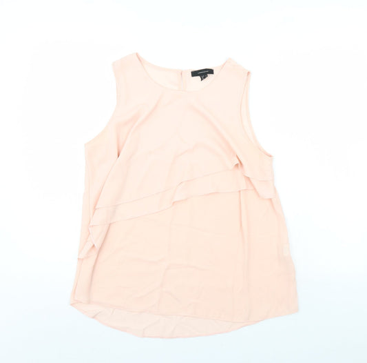 Womens UK Size 14 Atmosphere Pink Basic Tank