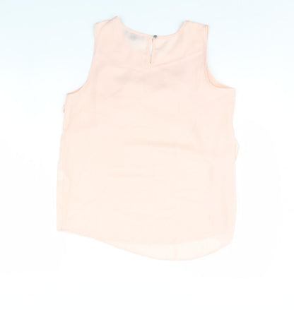 Womens UK Size 14 Atmosphere Pink Basic Tank