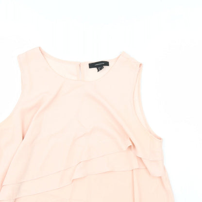 Womens UK Size 14 Atmosphere Pink Basic Tank