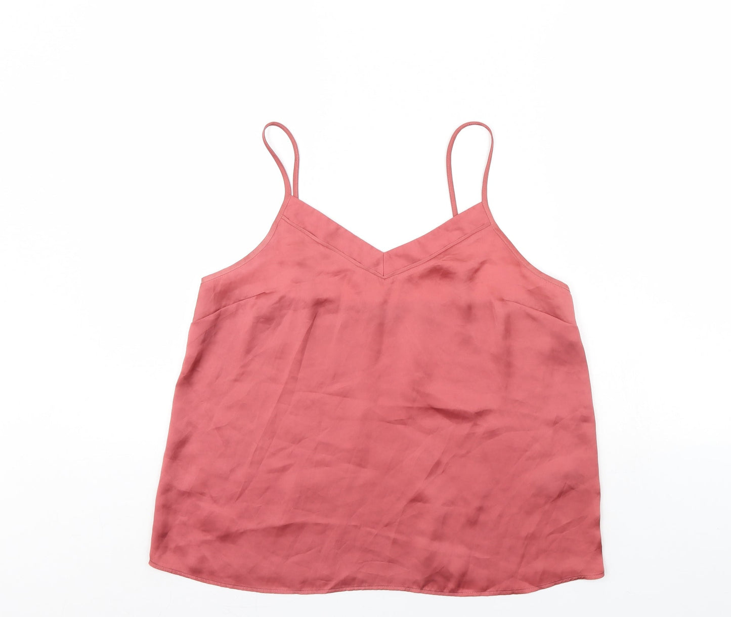 Womens UK Size 12 Secret Possesions Pink Basic Tank