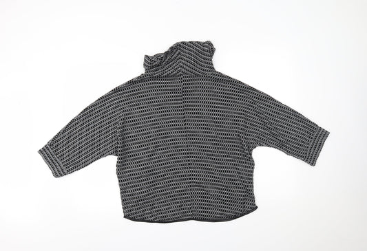 Womens UK Size 8 Preworn Grey Basic Blouse