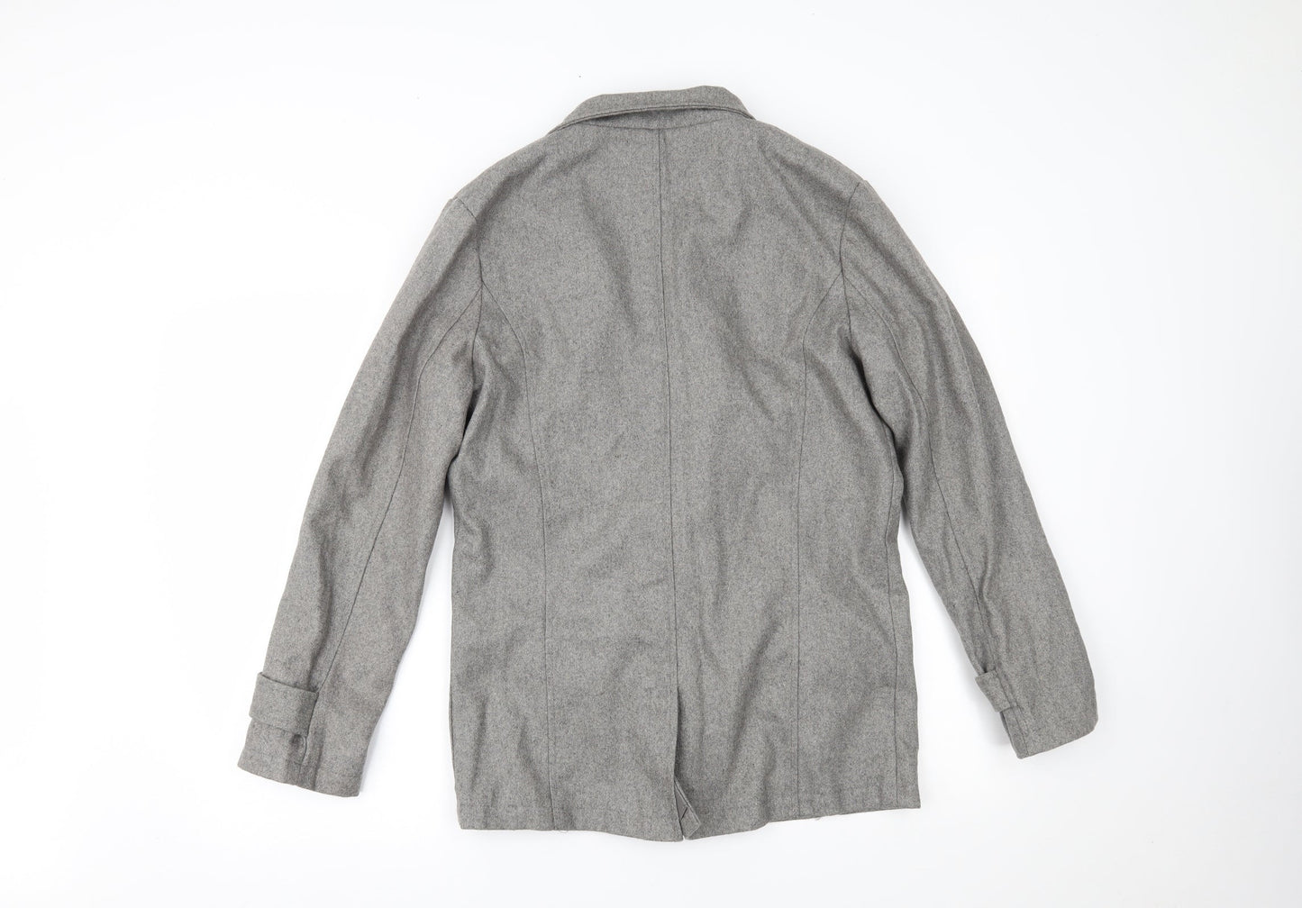 inmur Womens Grey   Overcoat Coat Size L