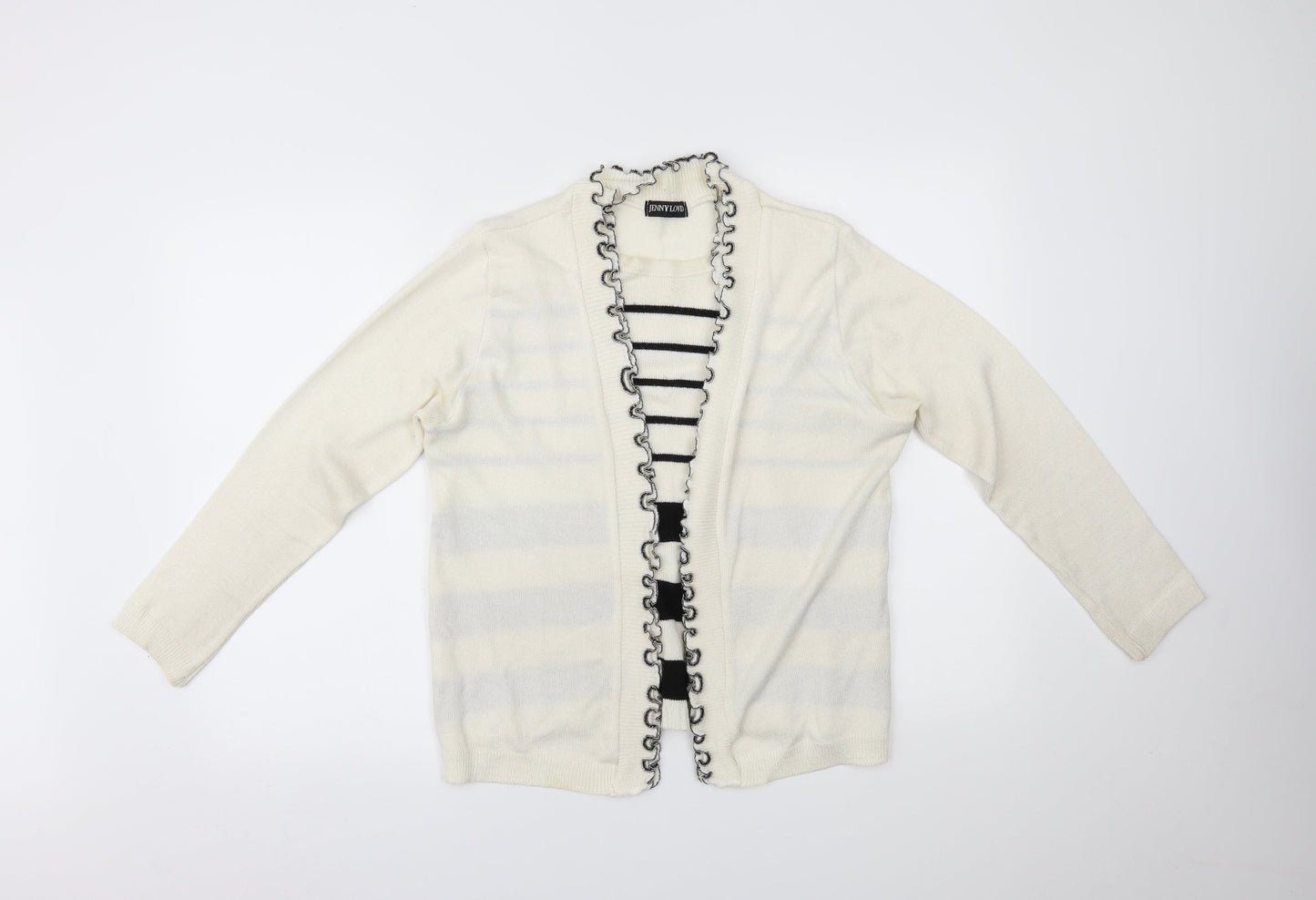 Womens UK Size 6 Jenny Loyd Ivory Pullover Jumper