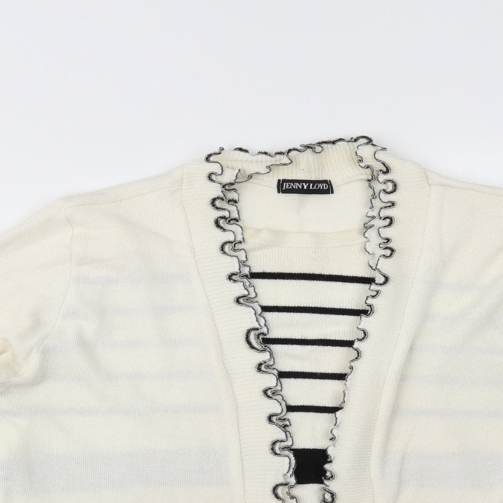 Womens UK Size 6 Jenny Loyd Ivory Pullover Jumper