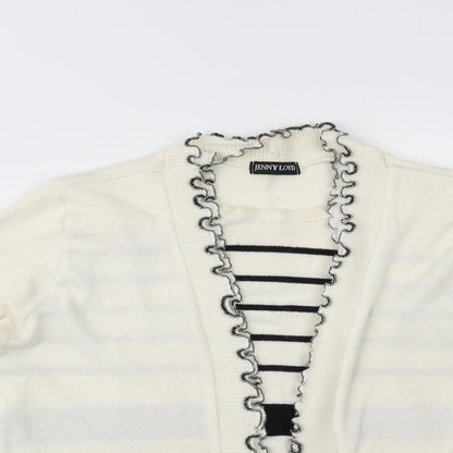 Womens UK Size 6 Jenny Loyd Ivory Pullover Jumper