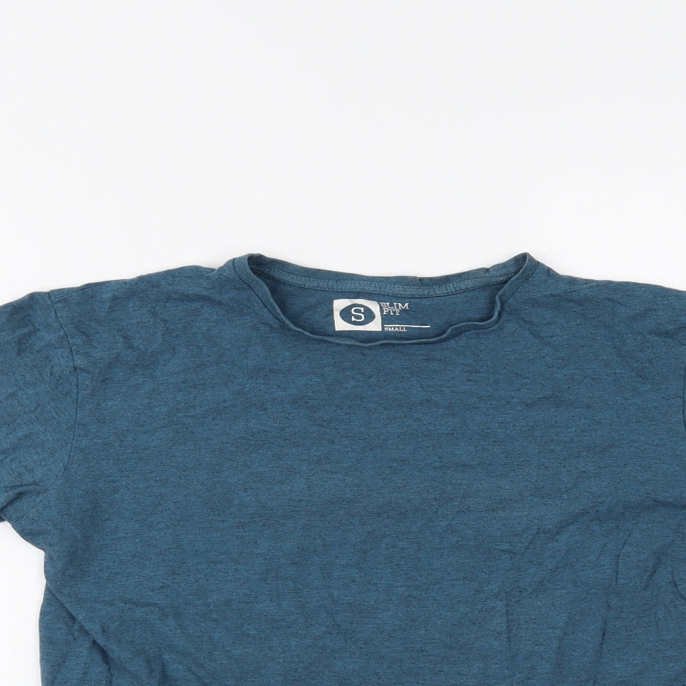 Preworn Mens Blue    T-Shirt Size S