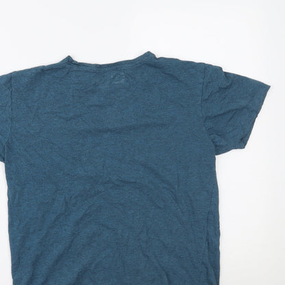 Preworn Mens Blue    T-Shirt Size S