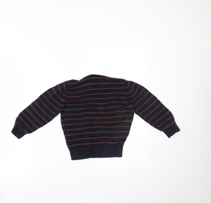 Palamino Boys Multicoloured Striped  Pullover Jumper Size 6-7 Years