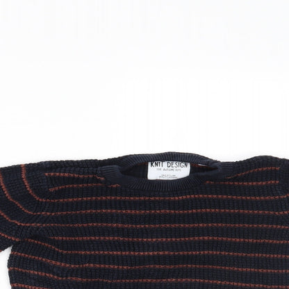 Palamino Boys Multicoloured Striped  Pullover Jumper Size 6-7 Years