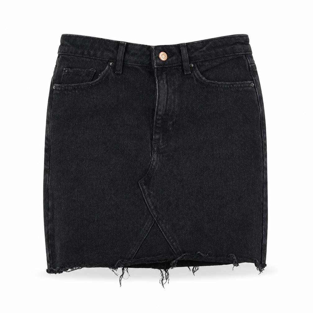 Womens UK Size 8 New Look Mini Denim Skirt