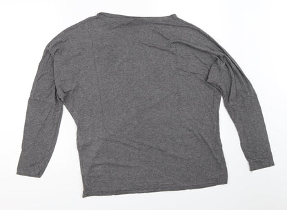 James Lakeland Womens Grey   Basic T-Shirt Size 14