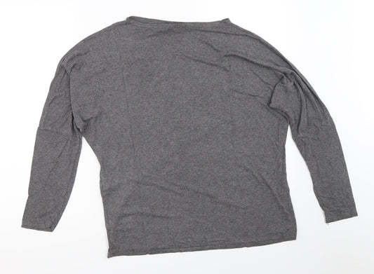 James Lakeland Womens Grey   Basic T-Shirt Size 14