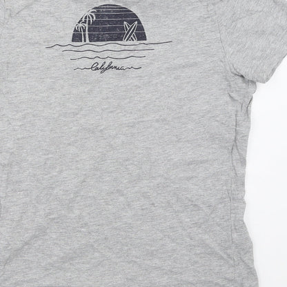 La Redoute Boys Grey   Basic T-Shirt Size 12 Years