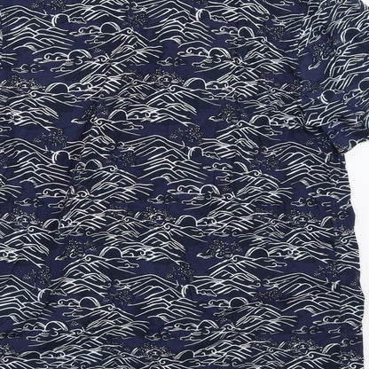 Primark Mens Blue    Button-Up Size L