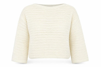 Womens UK Size L New Look Ivory Pullover Jumper