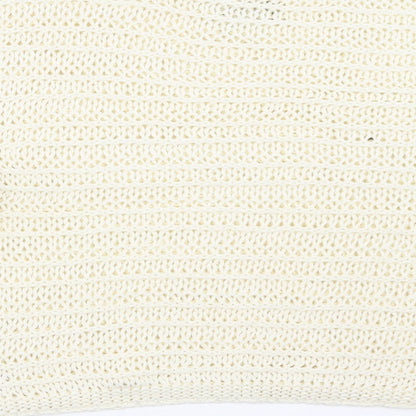 Womens UK Size L New Look Ivory Pullover Jumper