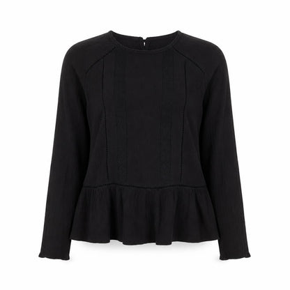 Womens UK Size 6 H&M Black Basic T-Shirt