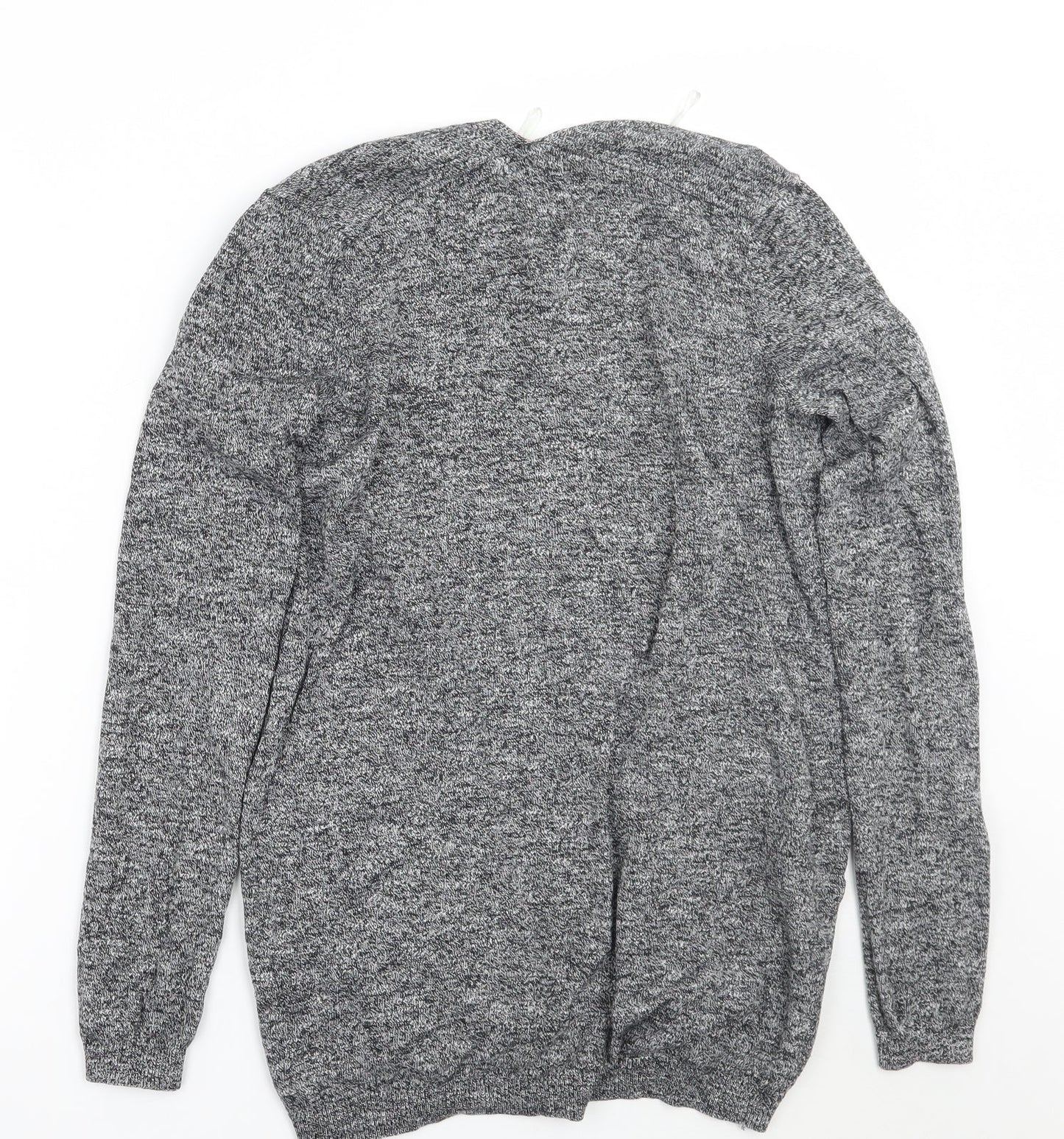 Womens UK Size 6 Newlook Grey Cardigan Jumper
