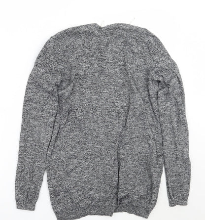 Womens UK Size 6 Newlook Grey Cardigan Jumper
