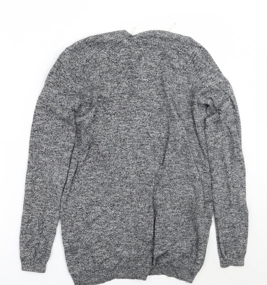 Womens UK Size 6 Newlook Grey Cardigan Jumper