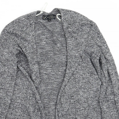 Womens UK Size 6 Newlook Grey Cardigan Jumper