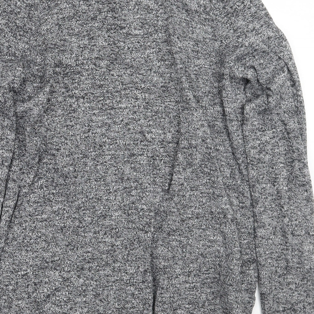 Womens UK Size 6 Newlook Grey Cardigan Jumper