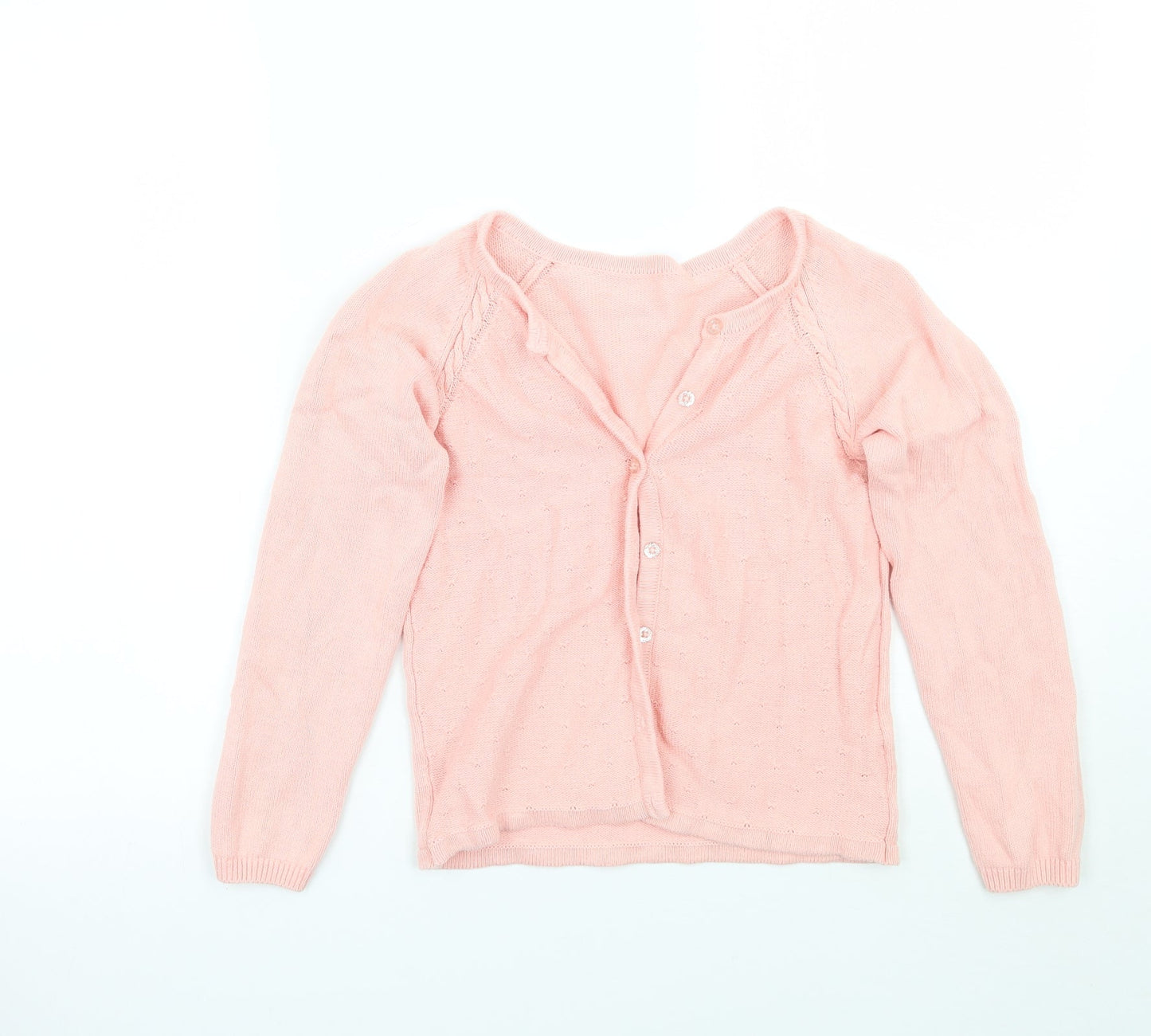 Nutmeg Mens Pink   Cardigan Jumper