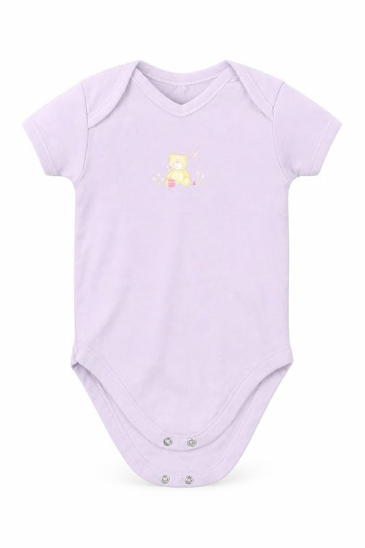 George Girls Purple   Babygrow One-Piece Size 9-12 Months