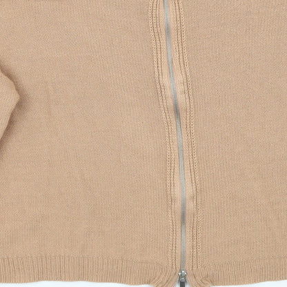 Womens UK Size S Brave Soul Brown Pullover Jumper