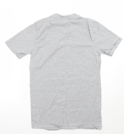 Gildan Womens Grey   Basic T-Shirt Size S