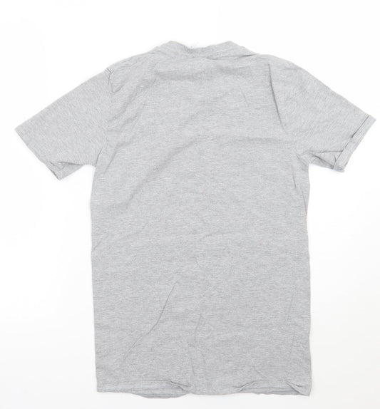 Gildan Womens Grey   Basic T-Shirt Size S