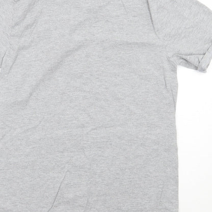 Gildan Womens Grey   Basic T-Shirt Size S