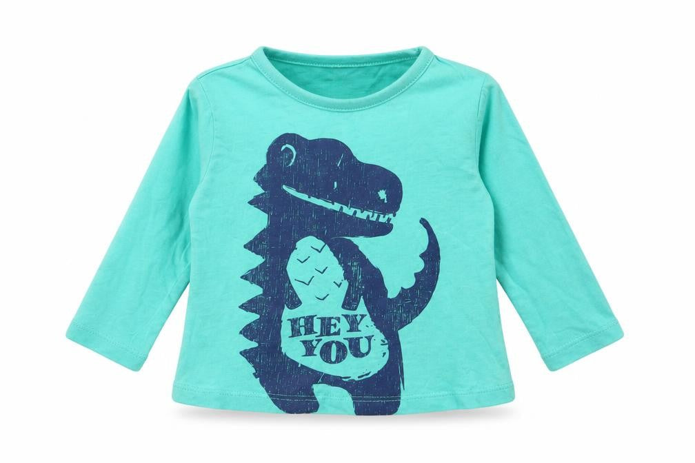Preworn Baby Green   Basic T-Shirt Size 6-9 Months