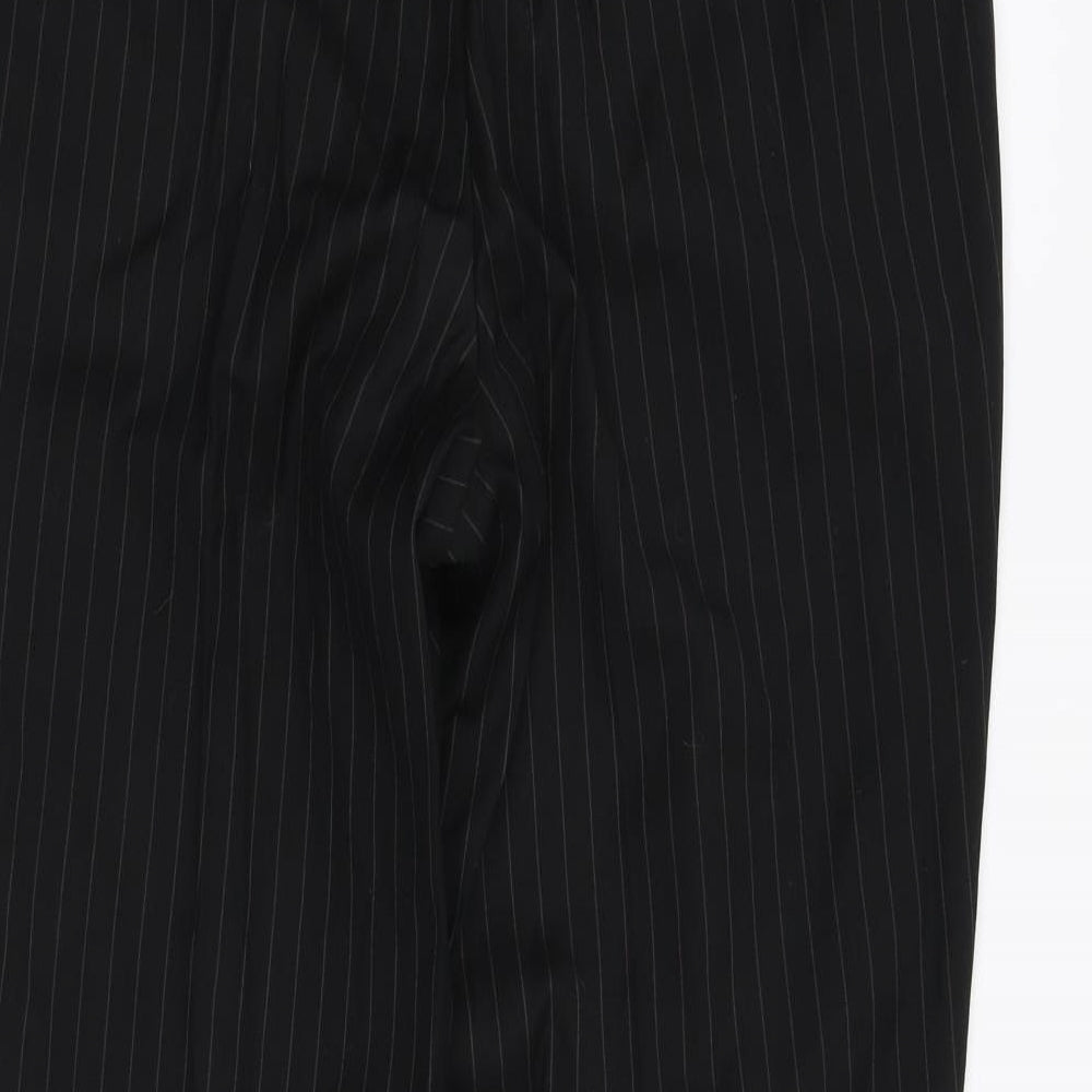 Henley & Knight Mens Black   Trousers  Size 32 L30 in