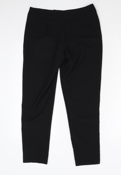 George Womens Black   Trousers  Size 10 L26 in