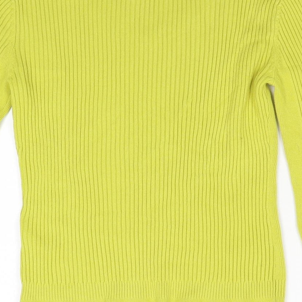 Debenhams Womens Yellow   Pullover Jumper Size 12
