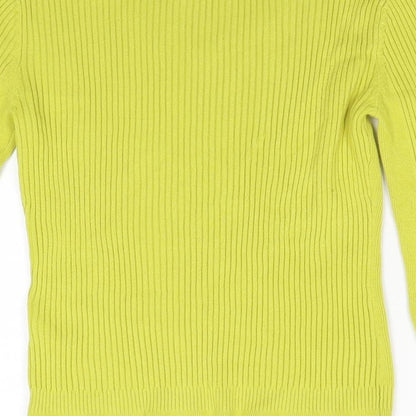 Debenhams Womens Yellow   Pullover Jumper Size 12