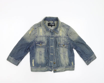 Womens UK Size 8 Papaya Blue Jacket