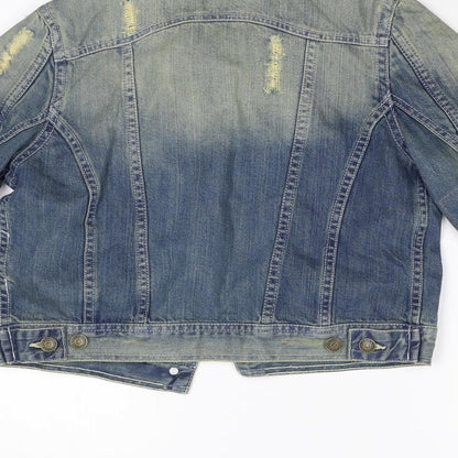 Womens UK Size 8 Papaya Blue Jacket