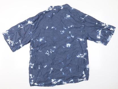Womens UK Size 6 Divided Blue Kimono Coat