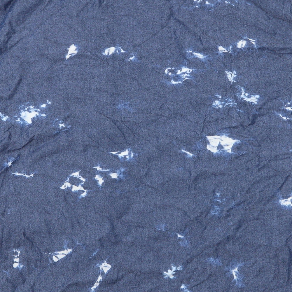 Womens UK Size 6 Divided Blue Kimono Coat