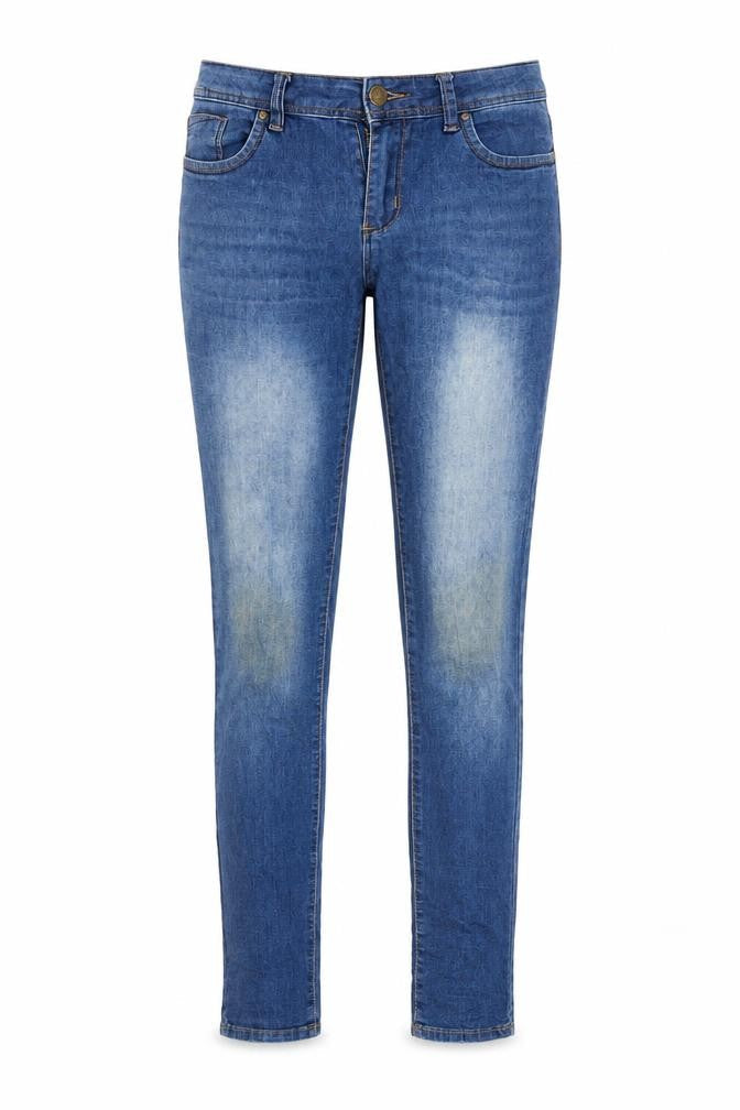 Womens UK Size 10 Denim Co Regular Fit Skinny Blue Jeans