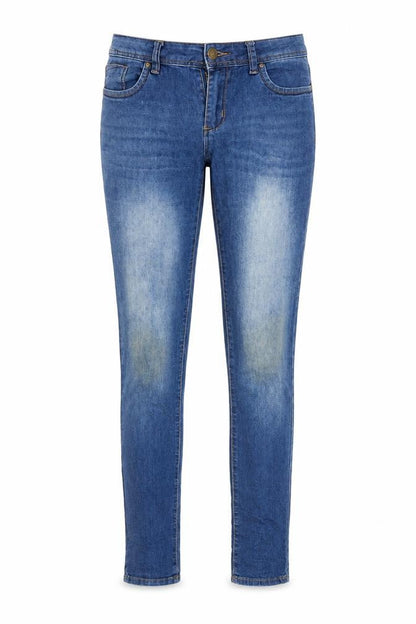 Womens UK Size 10 Denim Co Regular Fit Skinny Blue Jeans