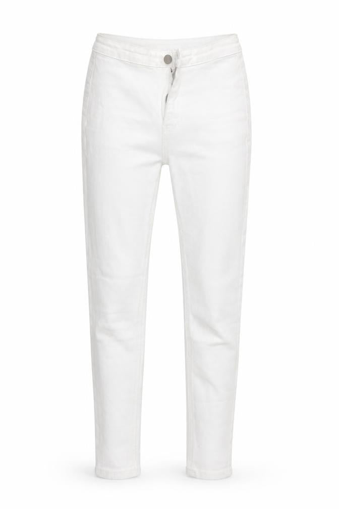 PRETTYLITTLETHING Womens White   Skinny Jeans Size 8 L27 in - Pretty Little Thing