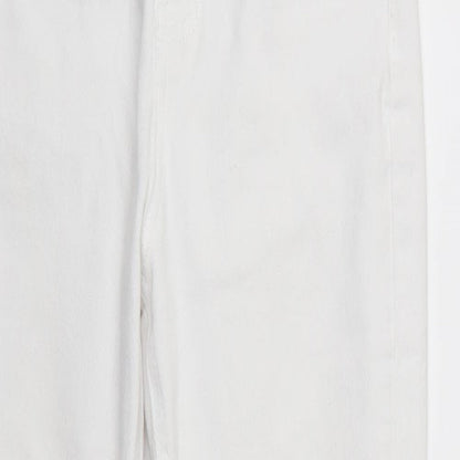 Pretty Little Thing Womens White   Skinny Jeans Size 8 L27 in - Pretty Little Thing