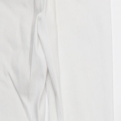 Pretty Little Thing Womens White   Skinny Jeans Size 8 L27 in - Pretty Little Thing